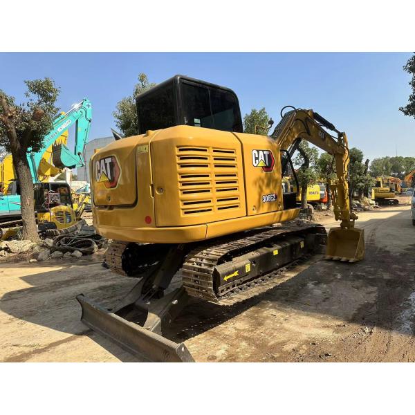 Original Japan Caterpillar Cat 306E Excavator 6 Ton Mini Digger with Hydraulic Valve