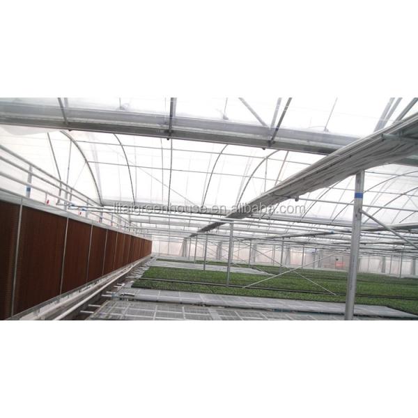 Large Greenhouse Rain Gutter with Lock Channel Stable Structure and Easily Assembled