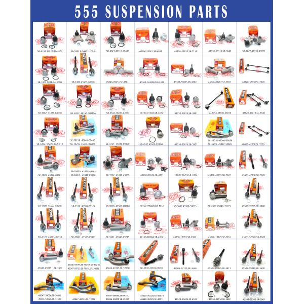 45046-09800 High Performance Auto Part Suspension parts Tie Rod End For Toyota Hilux Revo Fortuner GUN156 1GD 2GD