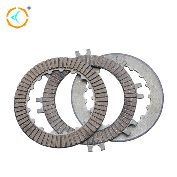 Professional Motorcycle Clutch Kits , Clutch Disc Plate With Rubber Material