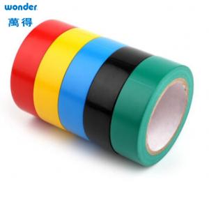 Quality Cold Resistant Wonder PVC Insulation Tape , Anti Flame 50mm Black Insulation Tape wholesale