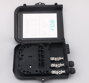 Outdoor Wall Mounted And Pole Mount Fiber Optic Termination Box For FTTH Applications