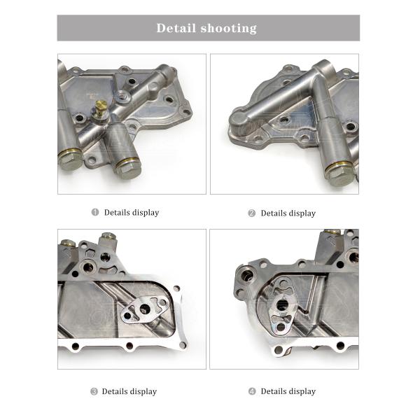 Factory Price Vehicles Equiment Excavator Engine Parts BD30 TD27 Oil Cooler Cover 21305-43G01 For Nissan