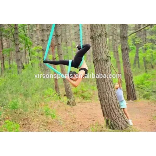 Ningbo Virson Wholesale Yoga nylon hammocks flying aerial yoga hammock