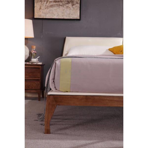Modern European Design Wooden Furniture Bed