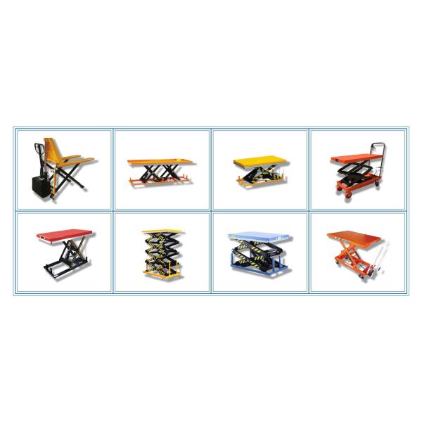 Single Scissor Pallet Truck Manual 1000kg Lifting Height 800mm