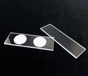 Quality Clear 99.99% Machining Quartz Glass Ground Edge Xrd Medical Microscope Slide wholesale
