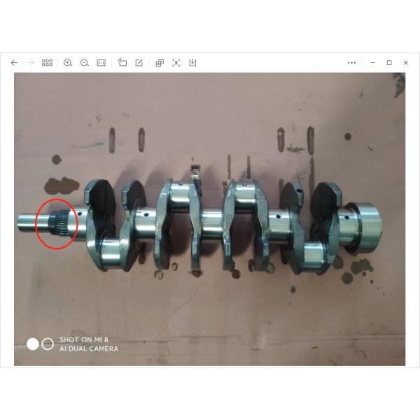 Custom TOYOTA 3L 5L Engine Hilux Crankshaft 13401 - 54020 8V / 4 cyl