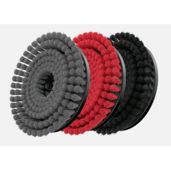 Powerful 12 Inch Diameter Abrasive Filament Floor Scrubber Brush for Cleaning Tile surfaces