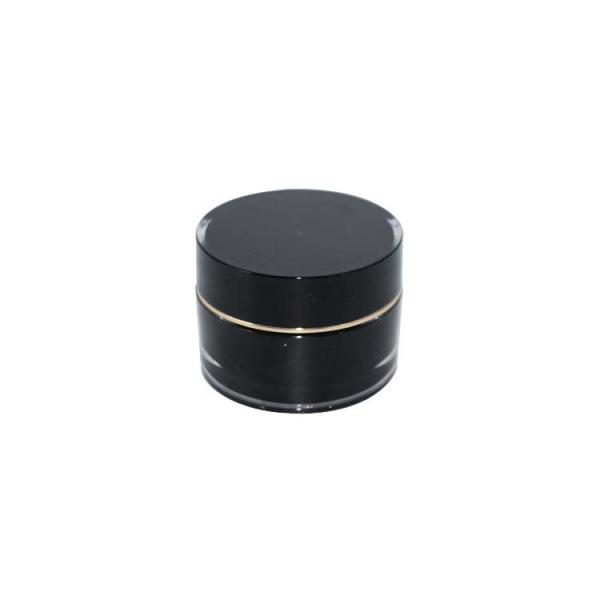 Cosmetic Packaging Plastic Cosmetic Jars , Wide Mouth Empty Cosmetic Containers