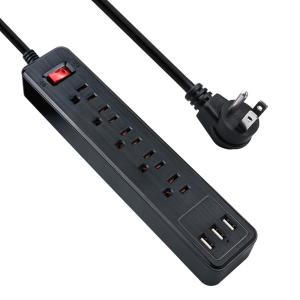 Quality USB C Smart Charger Lightning Protection Plug , Surge Protector Power Strip 10KA wholesale