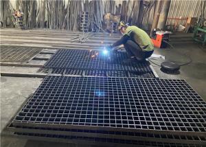 China ISO 30/5 30mm X 100mm Hot Dip Galvanized Steel Grating For Platform on sale
