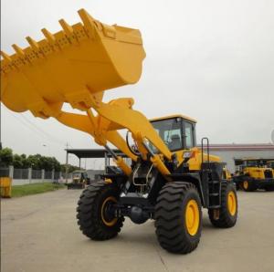 Quality CE ISO Front Wheel Loader Machine Bucket Automatic Leveling Ability wholesale