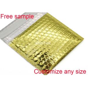 Self Adhesive Tape Padded Shipping Metallic Bubble Mailing Envelopes Custome Logo