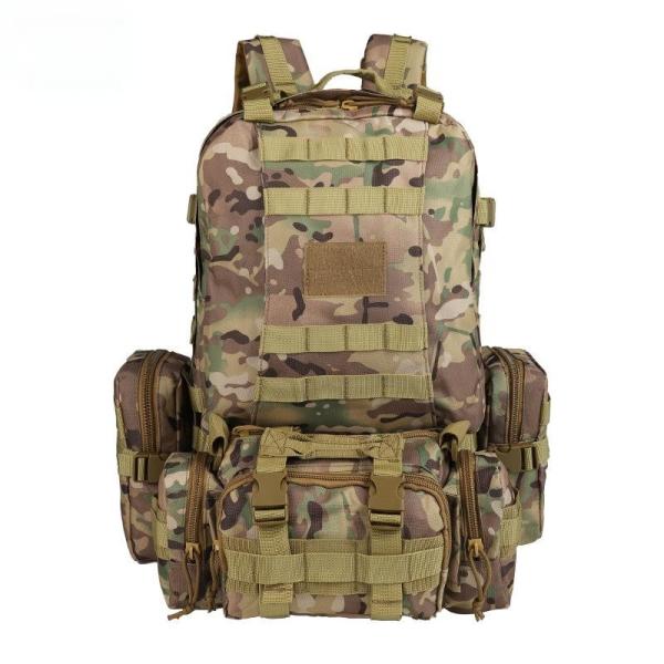 50L Functional Tactical Molle Backpack For Outdoor Mountaineering Sports Hiking