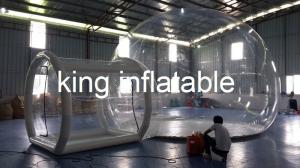 Quality OEM Outdoor Inflatable Clear Bubble Tent 6m Dia Inflatable Camping Tent wholesale