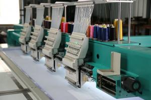 Stable Performance Commercial Multi Head Embroidery Machine Simple Design