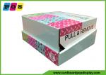 Shelf Ready Cardboard Retail Packaging Boxes RRP For Purse Promotion CDU089