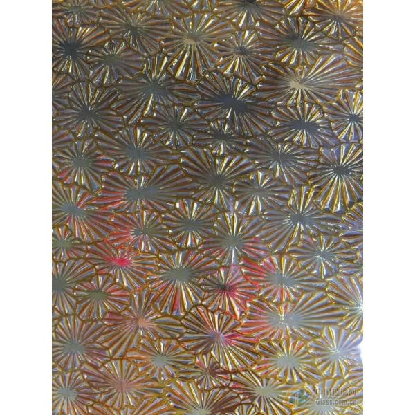 15mm Patterned Tempered Glass Customized Clear Patterned Glass For Building Door Window