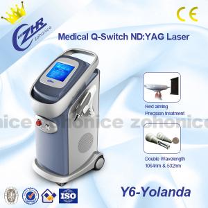 China Portable Laser Tattoo Removal Machine With High Energy For Dermatology Beauty on sale