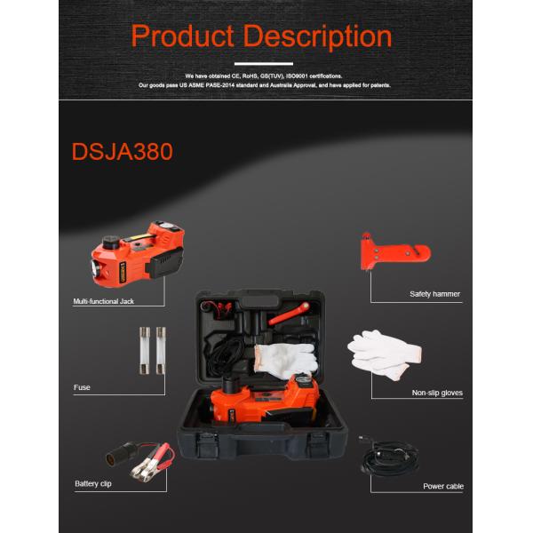 3 Ton 5 Ton Multifunctional Hydraulic Floor Jack With Air Compressor Black