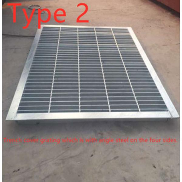 3mm, 6mm Water Floor Drain Cover Stainless Steel Grating With Angle Sided