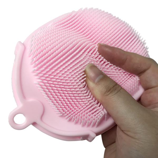 Cute Silicone Baby Brush Temperature Resistance Colorful Cartoon Design