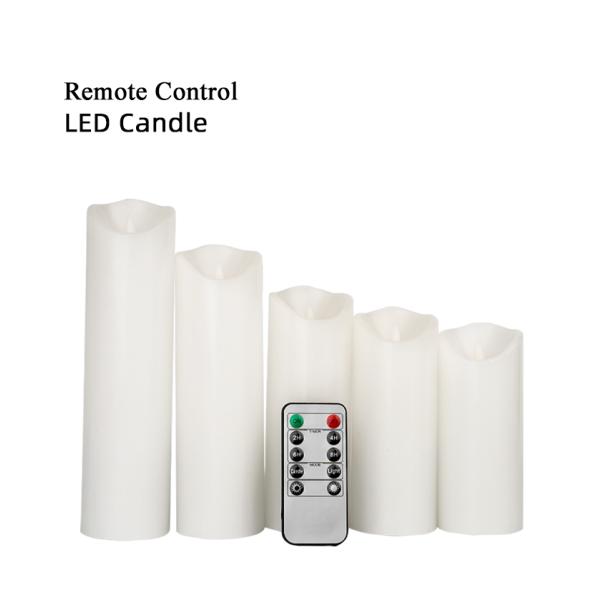 Birthdays LED Candles Remote Control For Dinners And Home Decoration
