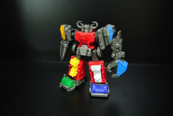 Intelligent Transformer Truck Toy , Transformers Collectible Figures Easy Assemble