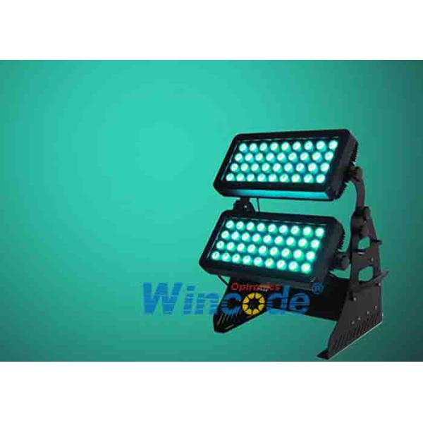 Black Architectural LED Lights Waterproof IP67 RGBW Four In One For Shopping Malls