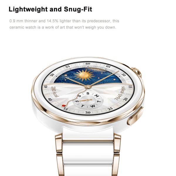 WATCH GT 5 Pro Smart Watch AMOLED Color Screen Sports Tracker Health Monitor Wristwatch up to 2-Week Battery Life