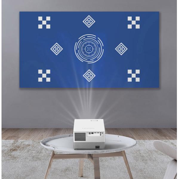 Adjustable HDR10 Movie DLP Hd Projector 2000 Lumens For Home