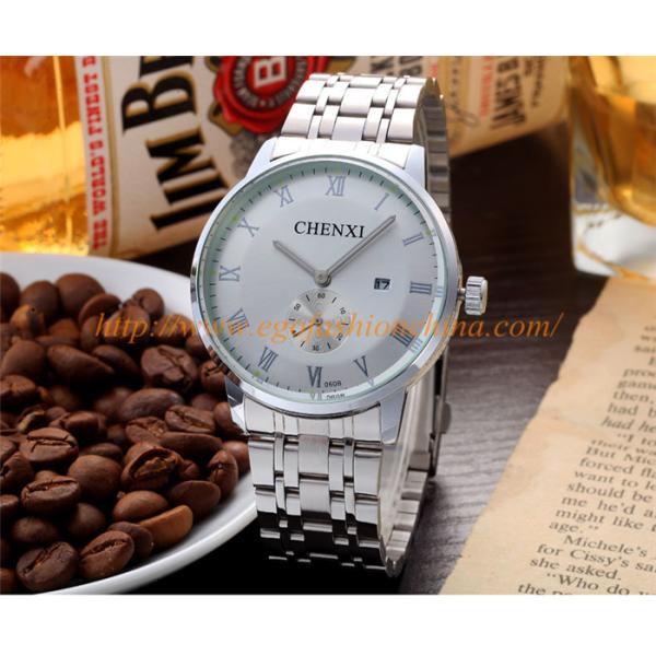 060B Stainless Steel Customized Watch OEM Watch Quartz Men Watch Gift Watches for Business