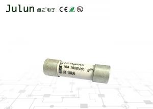Quality 14x51mm 1500V DC High Voltage Fuse For Photovoltaic Protection  Solar Applications wholesale