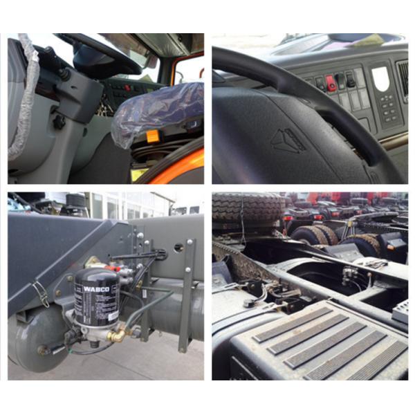 Oil Saving 40 - 50T 10 Wheeler Dump Truck Middle Or Front Lifting Type Tipper Truck City Muck Dump Truck