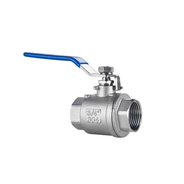 Manual Control Ball Valve for DN80 Stainless Steel 301 Female Threaded Ball Valve