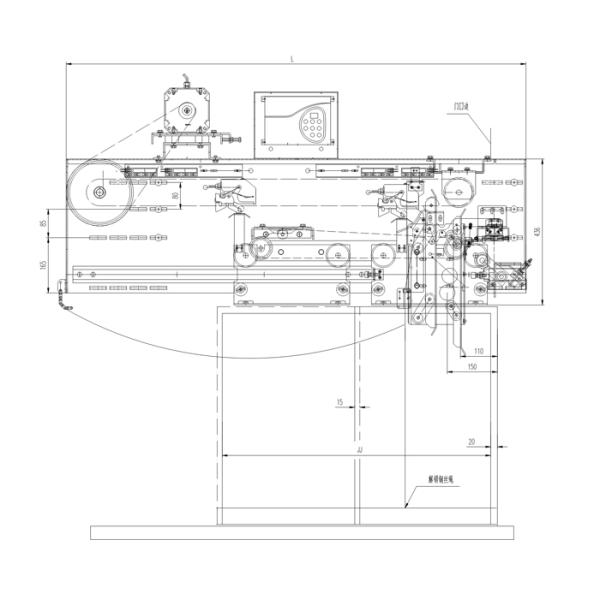 Permanent VVVF Door Operator Center Opening 2 Leafs For Door System