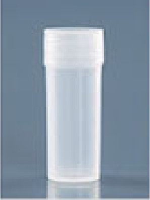 Transparent Plastic Reagent Bottle , Blood Sample Tube 4g PP Material