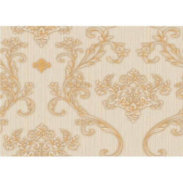 Brick Red Non-Pasted Vinyl Coated Paper Contemporary Wall Wallpaper For Administration