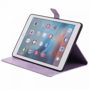 Quality Luxury PU Leather 9.7-inch Apple iPad Pro 2016 Cases with Tree Embossed Folio Smart Stand Cover wholesale