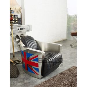 Quality Old British style aluminium arm chair furniture,#K660 wholesale