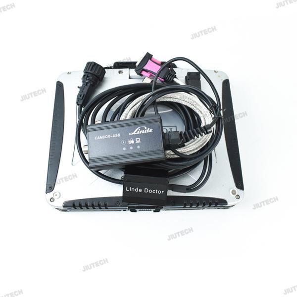 Forklift Linde Canbox Doctor Forklift Truck Diagnostic Tool Linde LSG Pathfinder Diagnosis Scanner and CF19 laptop