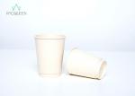 Compost Certified Compostable Paper Cups Poly Lactic Acid Coated Natural Fiber
