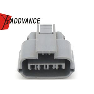 4 Pin Female Grey Electric Waterproof Connector with Terminals