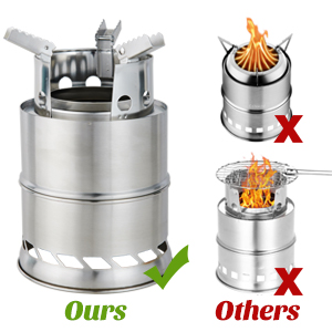 Compared with Other Camping Stoves