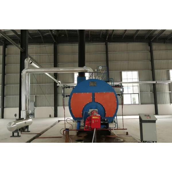 500kg Diesel Electric Gas Steam Boiler High Safety Level For Heating