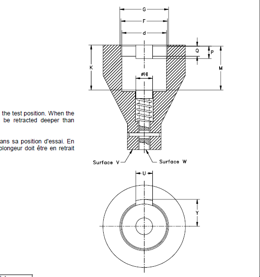 Go No Go Thread Gauge For Testing Pretection Against Accidental Contact E26d