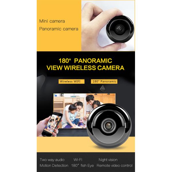 ONVIF Wireless WIFI 180 Degree Panoramic IP Camera Support NVR Connect