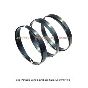 Quality SK5 Portable Band Saw Blade Size:1065mmx10x8T wholesale
