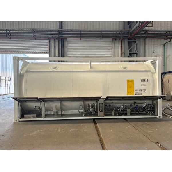 20 Ton Capacity 20ft Long Transport Container ASME Standard UN T75 ISO Cryogenic LNG Tank for Customizable and Transport